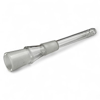 Fallrohr für Bong mit Diffusor NS19 12cm - Vorderansicht