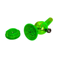 Acryl-Apfel-Bong mit Grinder – Ansicht des Grinders
