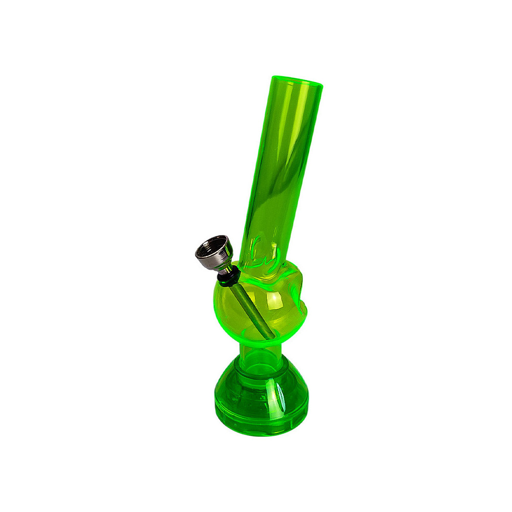 Acryl-Apfel-Bong mit Grinder