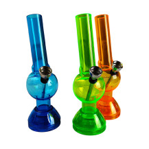 Acryl-Apfel-Bong mit Grinder – Farbmix