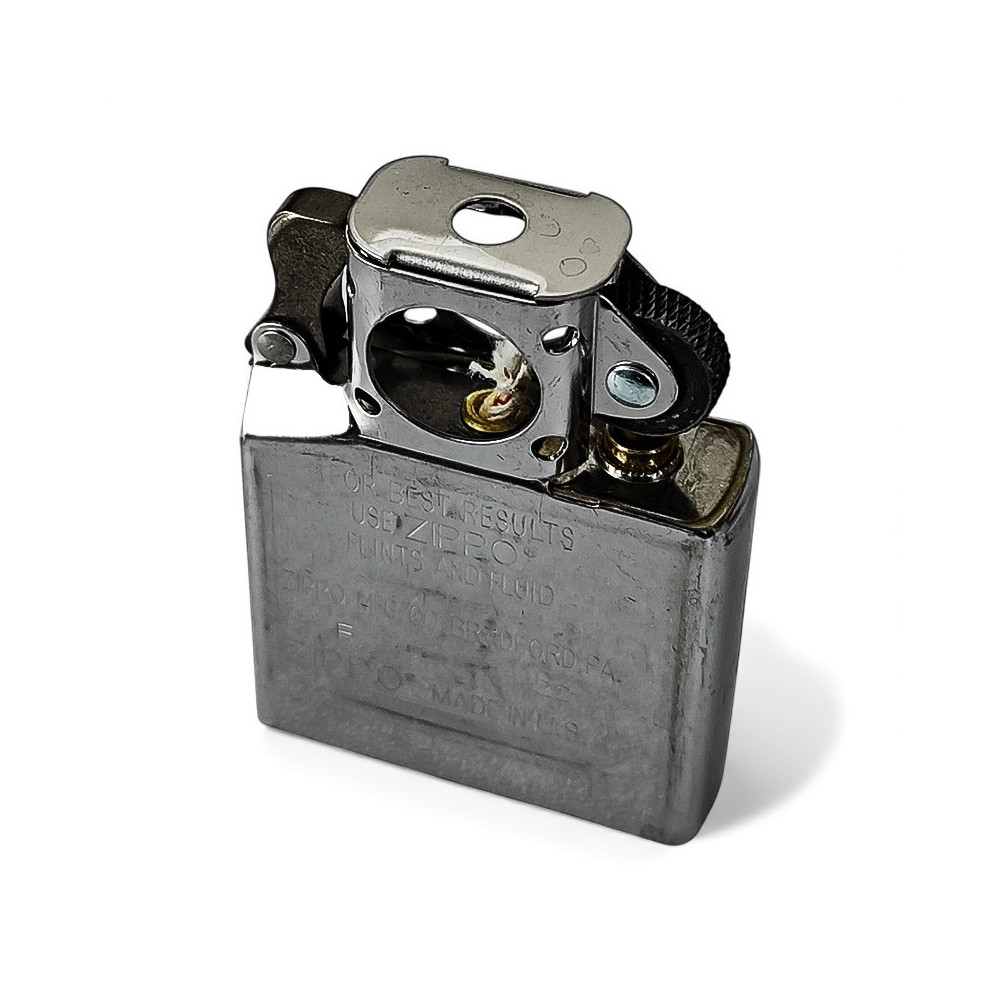 Zippo Pfeifeneinsatz Chrom – Draufsicht