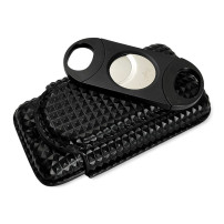Diamond Black 2 Zigarrenetui – Anspitzer im Etui