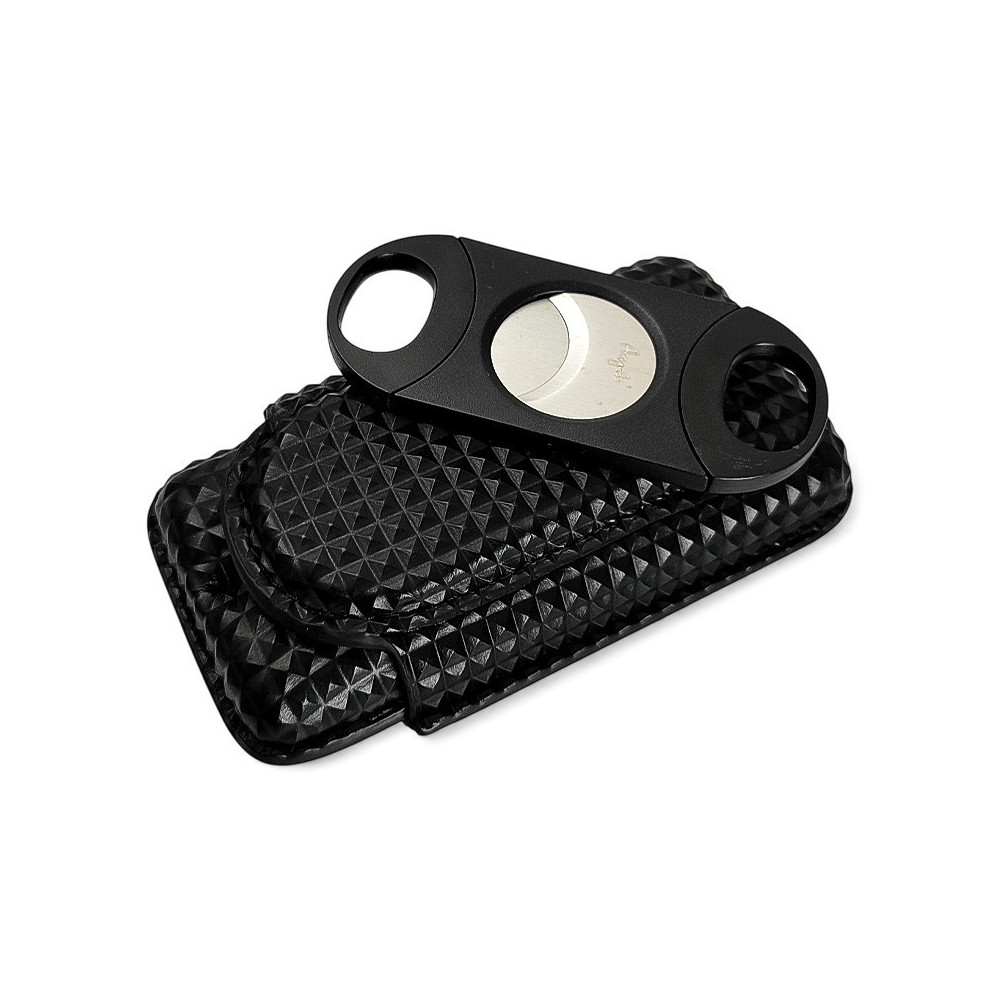 Diamond Black 2 Zigarrenetui – Anspitzer im Etui