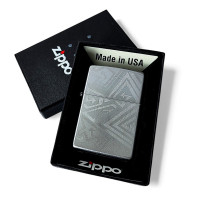 Zippo Feuerzeug mit Musterdesign – in Originalverpackung