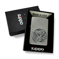 Zippo Motor Emblem Feuerzeug - in Originalverpackung