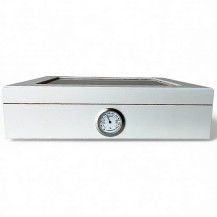 Humidor Weiß Matt - Vorderseite