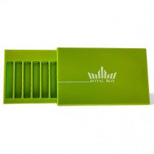 Snuff Royal Box Green - Blick auf die offene