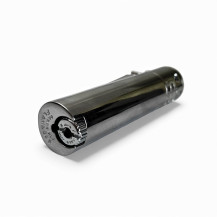 Clipper Jet Flame Silver II Feuerzeug – Ansicht von unten