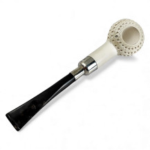 Meerschaum-Pfeife der Spitzenklasse 12914 – Draufsicht