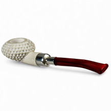 Meerschaum Top Class Pfeife 12913 – Ansicht vom Mundstück