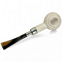 Meerschaum-Pfeife der Spitzenklasse 12909 – Draufsicht