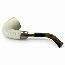 Meerschaum-Pfeife der Spitzenklasse 12895 – Ansicht von unten