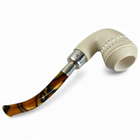 Meerschaum-Pfeife der Spitzenklasse 12907 – Draufsicht