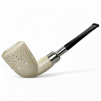 Meerschaum-Pfeife der Spitzenklasse 12905 – Seitenansicht