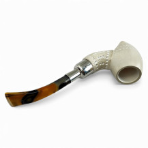 Meerschaum-Pfeife der Spitzenklasse 12904 – Draufsicht