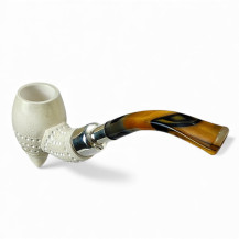 Meerschaum Top Class Pfeife 12904 – Ansicht vom Mundstück