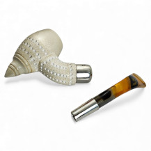 Meerschaum Top Class 12904 Pfeife – Ansicht der aufgefalteten Pfeife