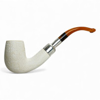 Meerschaum-Pfeife der Spitzenklasse 12903 – Seitenansicht