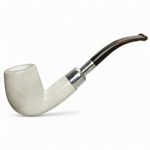 Meerschaum-Pfeife der Spitzenklasse 12898 – Seitenansicht