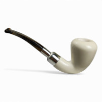 Meerschaum-Pfeife der Spitzenklasse 12889 – Seitenansicht