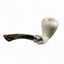 Meerschaum Top Class Pfeife 12889 - Ansicht vom Mundstück