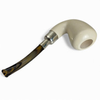 Meerschaum-Pfeife der Spitzenklasse 12889 – Draufsicht