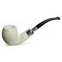 Meerschaum-Pfeife der Spitzenklasse 12887 – Seitenansicht