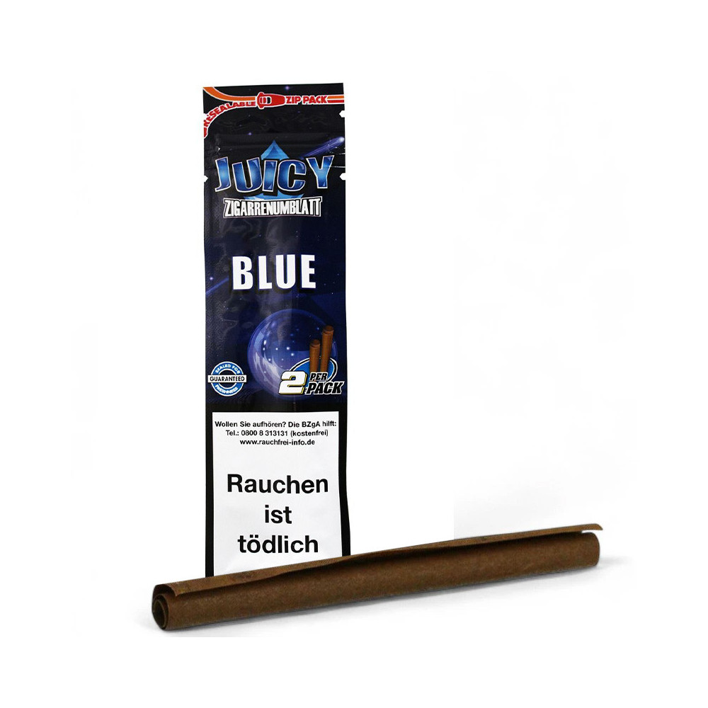 Saftige Blunt-Rollen Blau