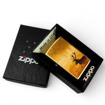 ZIPPO Feuerzeug „Hirsch im Nebel“ – in Originalverpackung