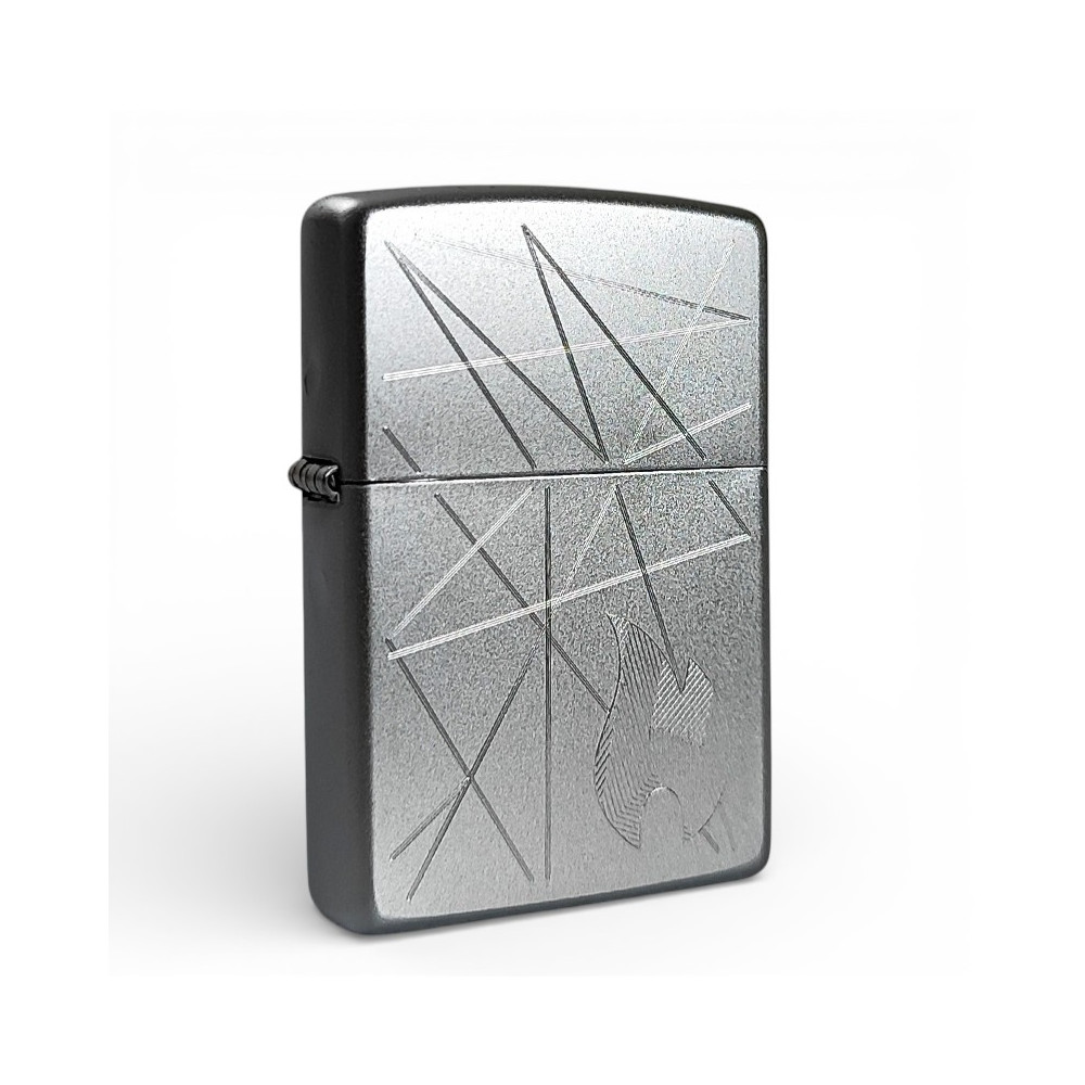ZIPPO Feuerzeug mit Flammenmotiv