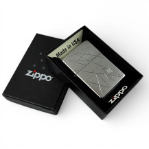 ZIPPO Feuerzeug im Flammen-Design – in Originalverpackung