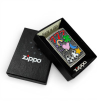 ZIPPO All Luck Feuerzeug - in Originalverpackung