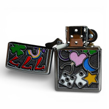 ZIPPO All Luck Feuerzeug - offen