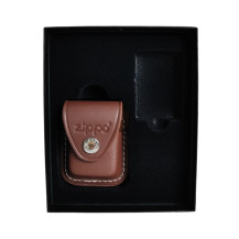 Zippo-Nachfüllset mit braunem Etui