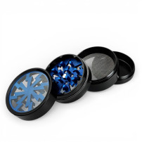 Grinder Thor blau - zerlegt