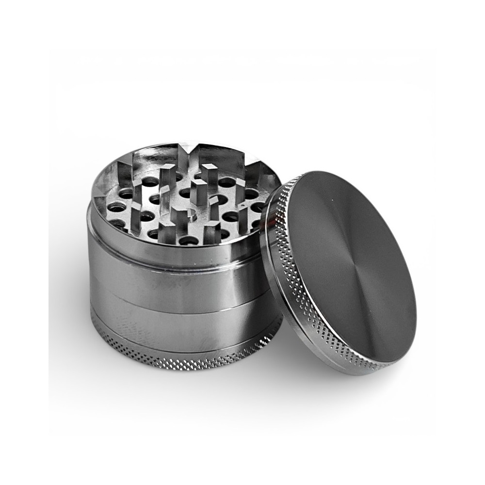 Grinder Alumini 50mm silber - oberer Auflageteil des Grinders