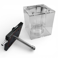 VF Cube Grey – separater Korpus und Vase