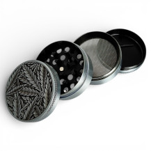 Grinder 50mm/4 Silver Leaves 33 - zerlegt