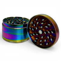 Grinder 60mm/4 Icy Trance Leaf - Ansicht der Zähne