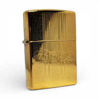ZIPPO Feuerzeug Muster Gold