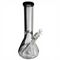 Phoenix Clear Glass Bongo – Grünes Oberteil – Rückansicht