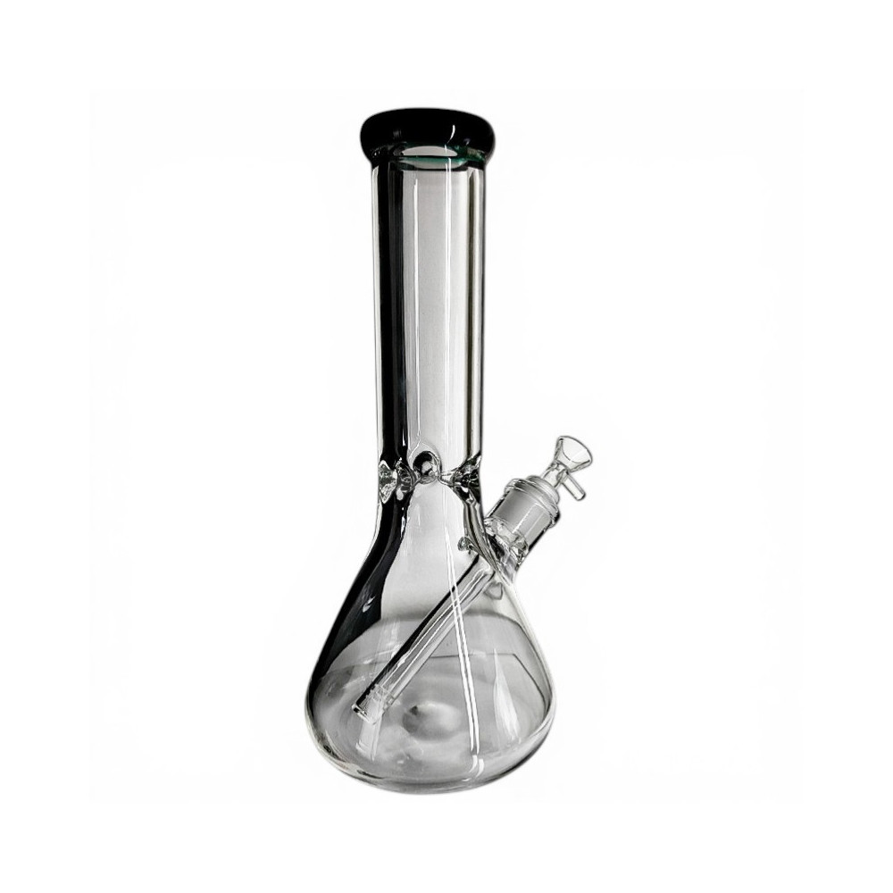 Phoenix Clear Glass Bongo – Grünes Oberteil – Rückansicht