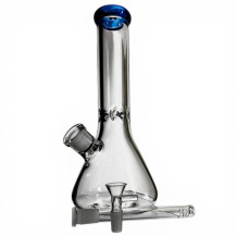 Phoenix Clear Glass Bongo – Blue Top – Ansicht ausgewählter Zubehörteile