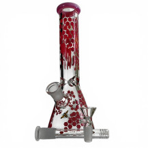 Phoenix Honey Glass Bong - Pink - ausgewählter Boiler