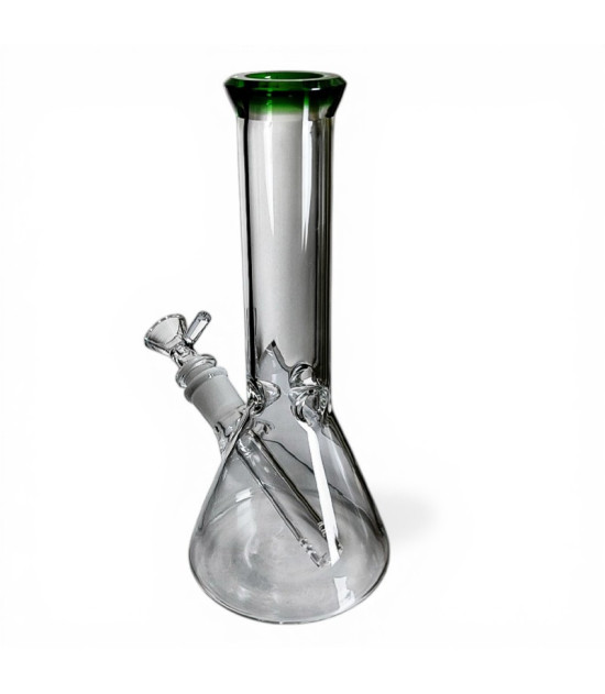 Phoenix Glass Bongo - Farbige Oberseite - Rückseite