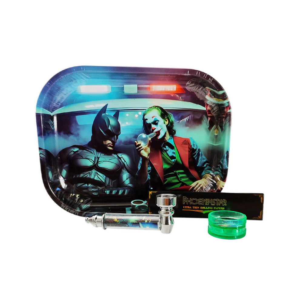Rolltablett-Set Batman & Joker
