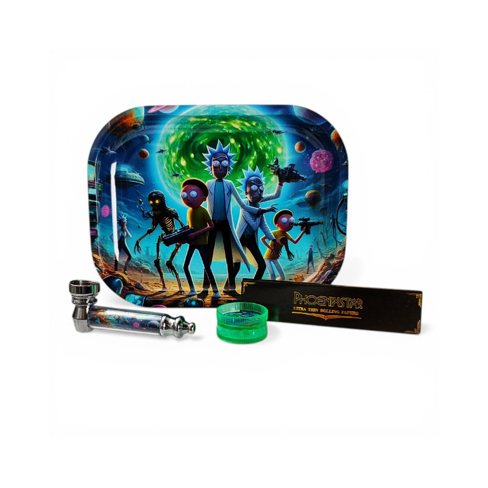Rick & Morty Brötchentablett-Set