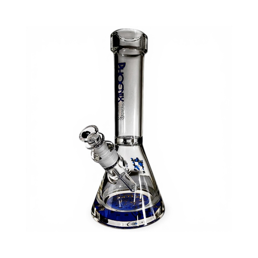 Phoenix Massive Glass Bongo - Blau