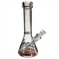 Phoenix Massive Glasbongo - Rosa - Seitenansicht