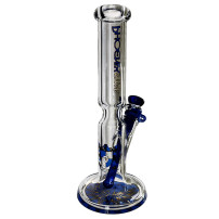 Phoenix NS14 Glasbongo - Blau - Rückseite